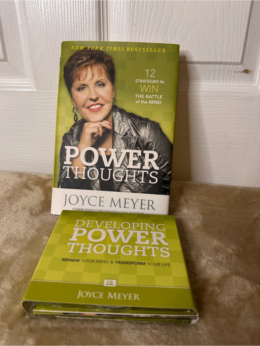 Joyce Meyers Power Thoughts NY Times Best Seller Book & CD Set New EC Unused